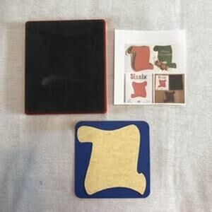Sizzix Original Red Die - Scroll 38-0138 Santa list diploma cardmaking